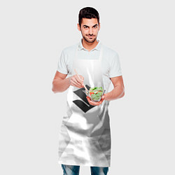 Фартук кулинарный Suzuki white poly, цвет: 3D-принт — фото 2