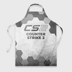 Фартук Counter Strike 2 - white gradient