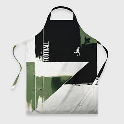 Фартук Футбол на фоне брызг красок