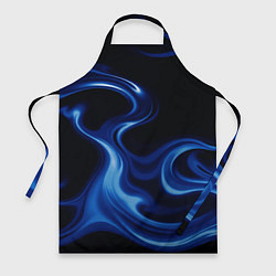 Фартук кулинарный Color blue smoke, цвет: 3D-принт
