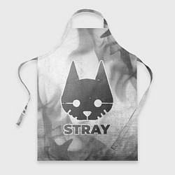 Фартук кулинарный Stray - white gradient, цвет: 3D-принт