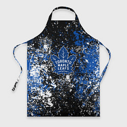 Фартук кулинарный Toronto Maple Leafs NHL black, цвет: 3D-принт