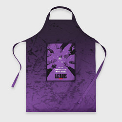Фартук кулинарный Lazarus: Violet Pattern, цвет: 3D-принт