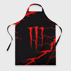 Фартук Monster energy storm red