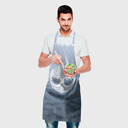 Фартук кулинарный Лес мой храм древо миров - кельтское тату, цвет: 3D-принт — фото 2