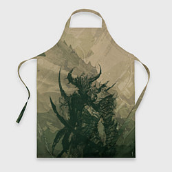 Фартук кулинарный Драконий всадник, цвет: 3D-принт