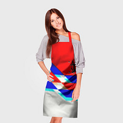 Фартук кулинарный Doom geometry cyber sport, цвет: 3D-принт — фото 2