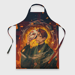 Фартук кулинарный Хаято Суо - Ветролом, цвет: 3D-принт