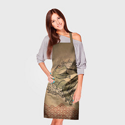 Фартук кулинарный Лягушка с трубкой, цвет: 3D-принт — фото 2