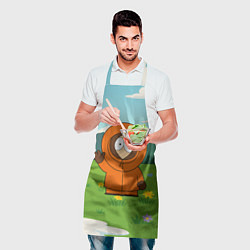 Фартук кулинарный Кенни приветствует, цвет: 3D-принт — фото 2