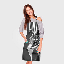 Фартук кулинарный Зебра, цвет: 3D-принт — фото 2