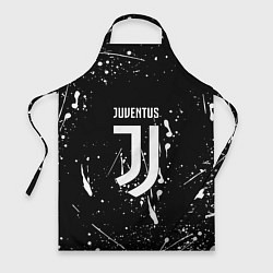 Фартук кулинарный Juventus брызги красок текстура, цвет: 3D-принт