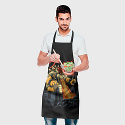 Фартук кулинарный Марио Боузер, цвет: 3D-принт — фото 2