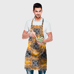 Фартук кулинарный Солнечный калейдоскоп, цвет: 3D-принт — фото 2