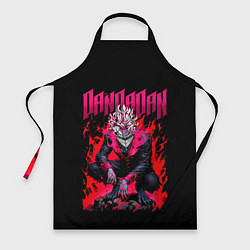 Фартук кулинарный Дандадан Окарун, цвет: 3D-принт