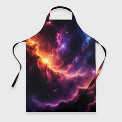 Фартук кулинарный Фантастические космические туманы, цвет: 3D-принт