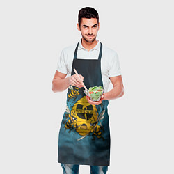 Фартук кулинарный Wu-tang clan пчелы, цвет: 3D-принт — фото 2