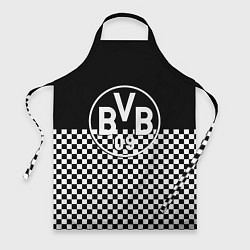 Фартук Borussia шахматная клетка