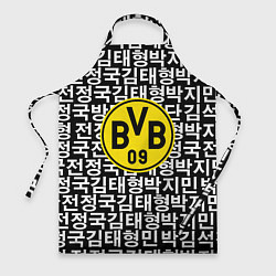 Фартук Borussia японские символы паттерн