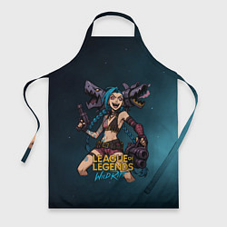 Фартук кулинарный League of Legends Jinx, цвет: 3D-принт