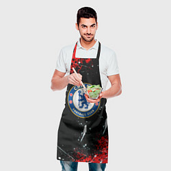 Фартук кулинарный Chelsea брызги красок текстура, цвет: 3D-принт — фото 2