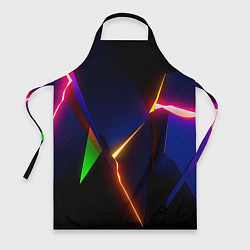 Фартук кулинарный Neon colored geometric, цвет: 3D-принт