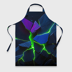 Фартук кулинарный Neon tile, цвет: 3D-принт