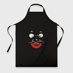 Фартук кулинарный Black face, цвет: 3D-принт