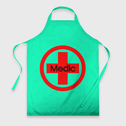 Фартук кулинарный Medic, цвет: 3D-принт