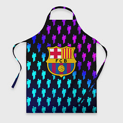 Фартук Barcelona люди градиент неон