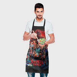 Фартук кулинарный Все герои Загадочные события финал, цвет: 3D-принт — фото 2