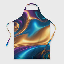 Фартук кулинарный Сплавы разноцветные, цвет: 3D-принт