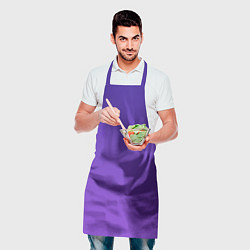 Фартук кулинарный The color is purple, цвет: 3D-принт — фото 2