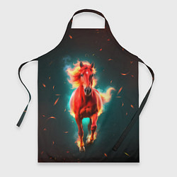 Фартук Светящаяся огненная лошадь