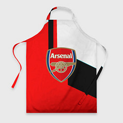 Фартук кулинарный Арсенал геометрия спорт, цвет: 3D-принт