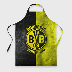 Фартук кулинарный Borussia Dortmund, цвет: 3D-принт