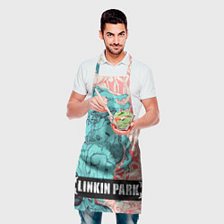 Фартук кулинарный Linkin Park: Sky Girl, цвет: 3D-принт — фото 2