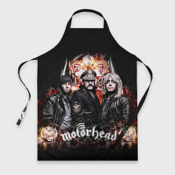 Фартук кулинарный Motorhead Band, цвет: 3D-принт