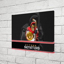 Холст прямоугольный Ottawa Senators, цвет: 3D-принт — фото 2
