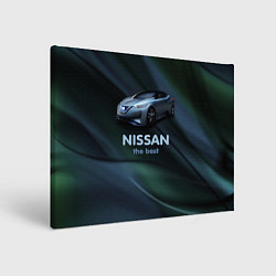 Холст прямоугольный Nissan the best, цвет: 3D-принт