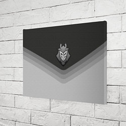 Холст прямоугольный G2 Esports Uniform, цвет: 3D-принт — фото 2