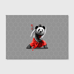 Холст прямоугольный Master Panda, цвет: 3D-принт — фото 2