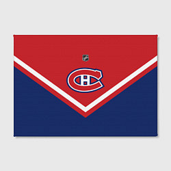 Холст прямоугольный NHL: Montreal Canadiens, цвет: 3D-принт — фото 2