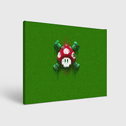 Картина прямоугольная Mushroom is Dead