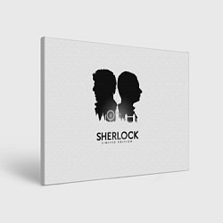 Холст прямоугольный Sherlock Edition, цвет: 3D-принт