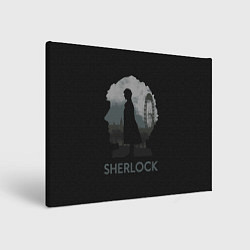 Холст прямоугольный Sherlock World, цвет: 3D-принт