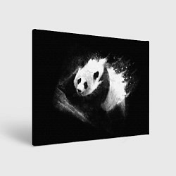 Холст прямоугольный Молочная панда, цвет: 3D-принт