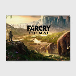 Холст прямоугольный Far Cry: Primal, цвет: 3D-принт — фото 2