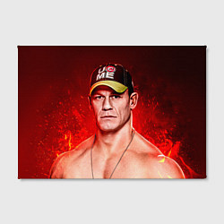 Холст прямоугольный John Cena: Flame, цвет: 3D-принт — фото 2