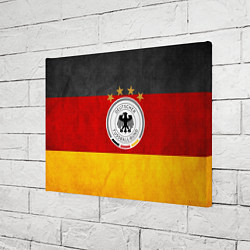 Холст прямоугольный Сборная Германии, цвет: 3D-принт — фото 2